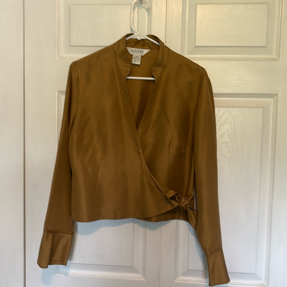 Allison Taylor silk blouse